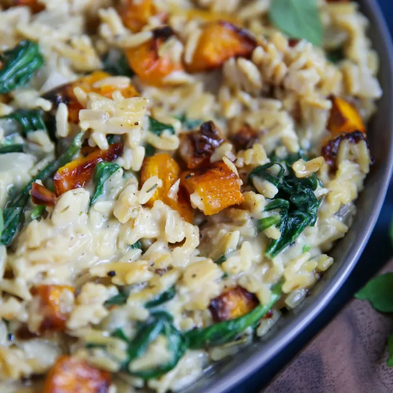 Hearty Braised Short Ribs with Kale Orzo image